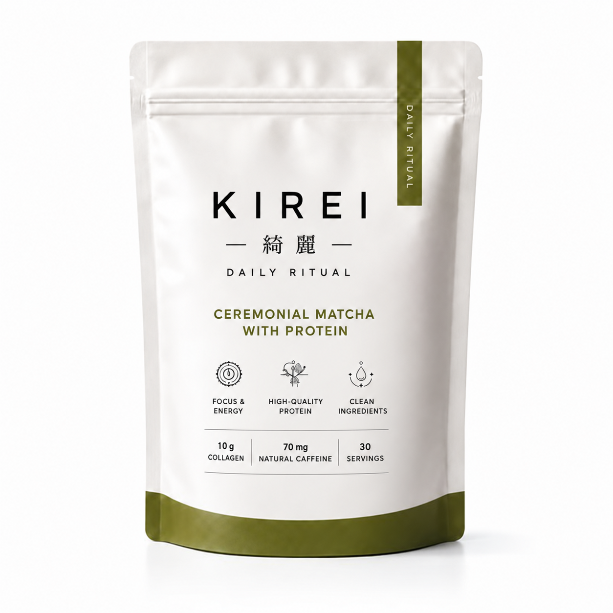 KIREI Matcha Pouch with 30 servings